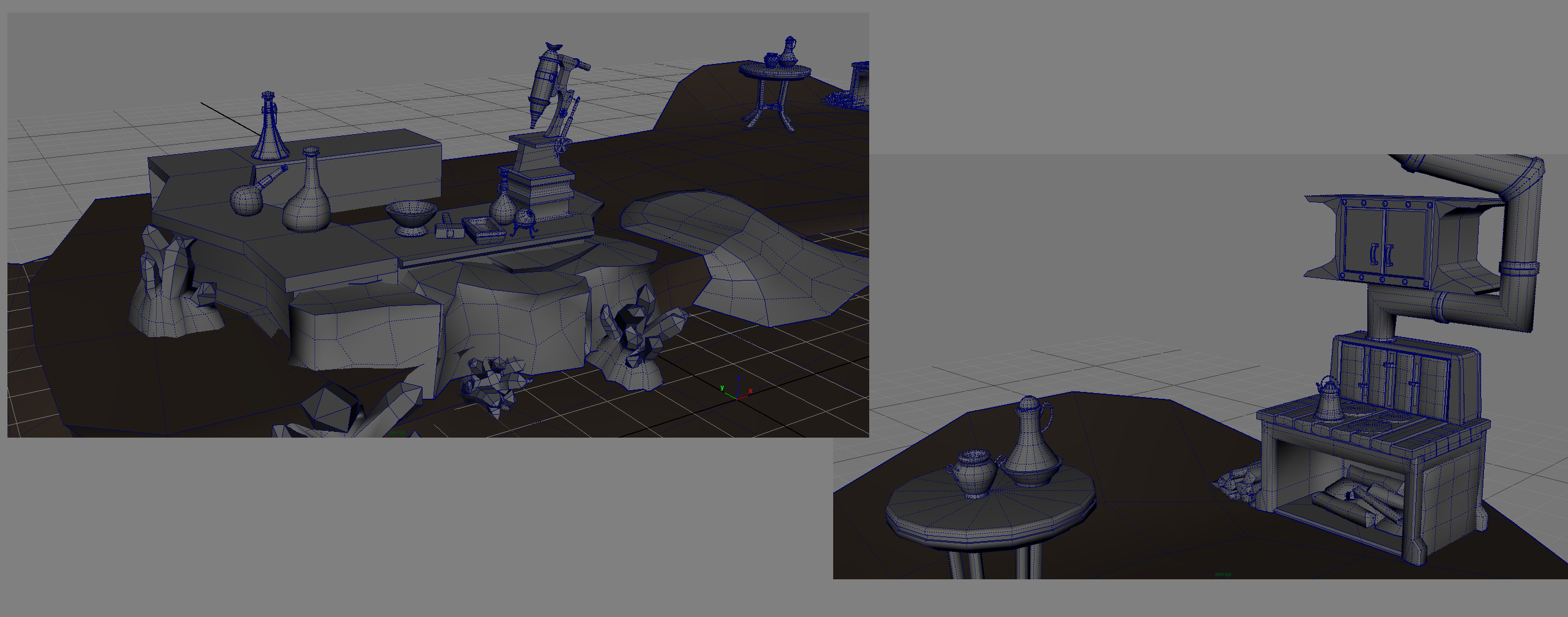 Cave Level Progress 01 | Cameron Kamenicky